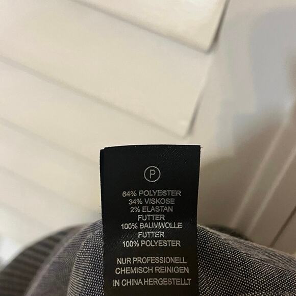 Massimo Fabbro Italy Plaid Elbow Sole Patch Blazer  Size Small - Picture 7 of 8